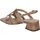 Schoenen Dames Sandalen / Open schoenen D'angela DKO26134-M Bruin