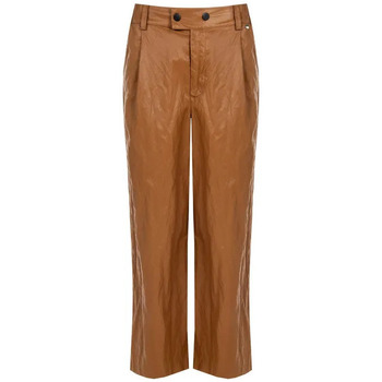 Textiel Dames Broeken / Pantalons Rinascimento CFC0118693003 Bruin