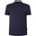 Textiel Heren Polo's korte mouwen EAX Poloshirt met ruitpatroon Blauw