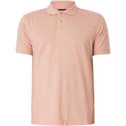 Textiel Heren Polo's korte mouwen Barbour Sportpoloshirt Roze