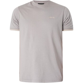 Barbour Philip Tipped Cuff T-shirt Grijs