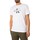 Textiel Heren T-shirts korte mouwen Calvin Klein Jeans Verstoorde omtrek T-shirt Wit