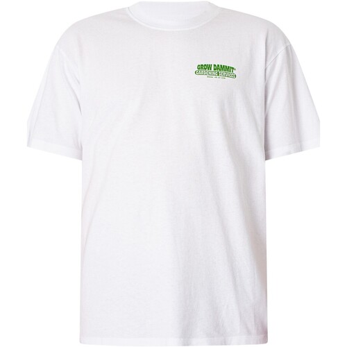 Textiel Heren T-shirts korte mouwen Edwin T-shirt voor tuinierdiensten Wit