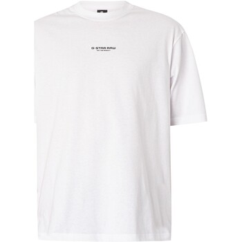 G-Star Raw T-shirt Korte Mouw Boxy T-shirt midden op de borst