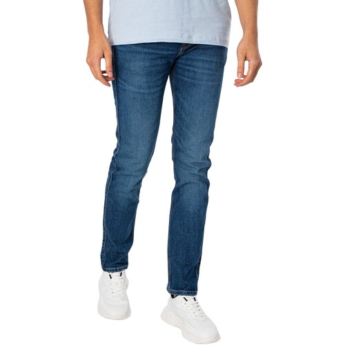 Textiel Heren Skinny jeans BOSS 708 Slim Jeans Blauw