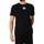 Textiel Heren T-shirts korte mouwen BOSS Diragolino212-T-shirt met logo Zwart