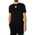 Textiel Heren T-shirts korte mouwen BOSS Diragolino212-T-shirt met logo Zwart