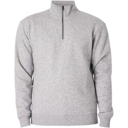 Textiel Heren Sweaters / Sweatshirts Jack & Jones Bradley sweatshirt met halve rits Grijs