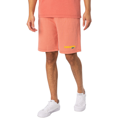 Textiel Heren Korte broeken / Bermuda's Lacoste Merk sweatshort Roze