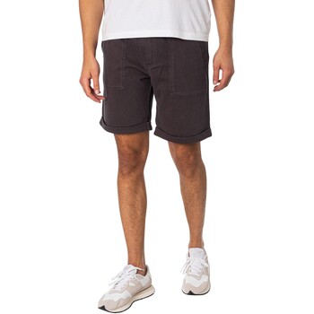 Textiel Heren Korte broeken / Bermuda's Replay Essentiële korte broek Grijs
