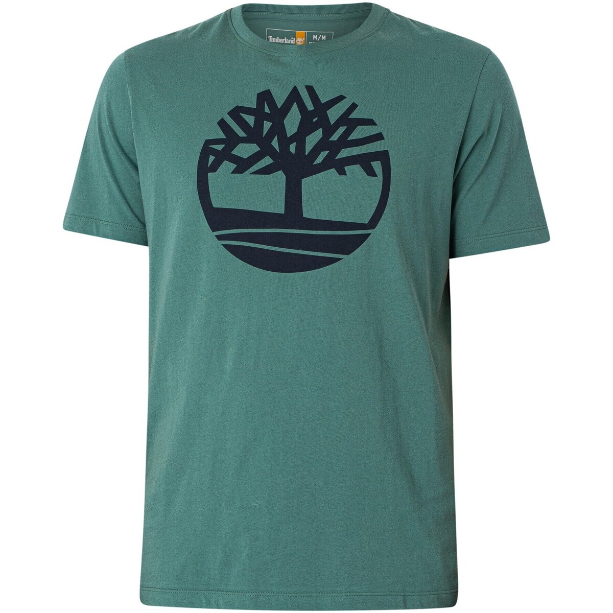 Textiel Heren T-shirts korte mouwen Timberland T-shirt met boomlogo Groen