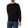 Textiel Heren Sweaters / Sweatshirts Tommy Hilfiger Crew sweatshirt met logo-tip Zwart