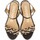 Schoenen Dames Sandalen / Open schoenen Gioseppo SANDALIAS DE PIEL CON TRENZADO CUNOL  72015 Zwart