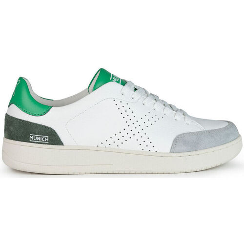 Schoenen Heren Sneakers Munich X-court 8837005 Blanco/Verde Wit