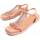 Schoenen Dames Sandalen / Open schoenen Leindia 88546 Roze