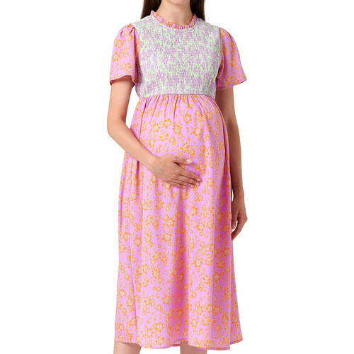 Textiel Dames Korte jurken Mamalicious  Roze