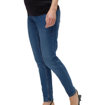 Textiel Dames Skinny Jeans Mamalicious  Blauw