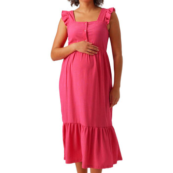 Textiel Dames Korte jurken Mamalicious  Roze