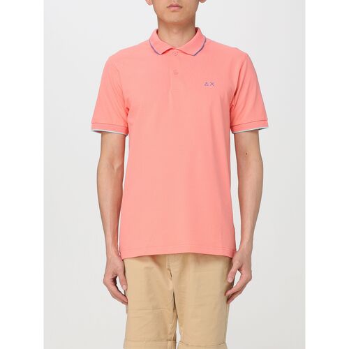 Textiel Heren T-shirts & Polo’s Sun68 A34113 14 Roze