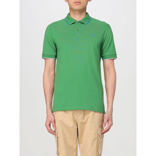 Textiel Heren T-shirts & Polo’s Sun68 A34113 88 Groen