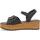 Schoenen Dames Sandalen / Open schoenen Melluso 018907-232961 Zwart