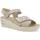 Schoenen Dames Sandalen / Open schoenen Melluso 019170W-233770 Beige