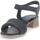 Schoenen Dames Sandalen / Open schoenen Melluso K56033W-232568 Zwart