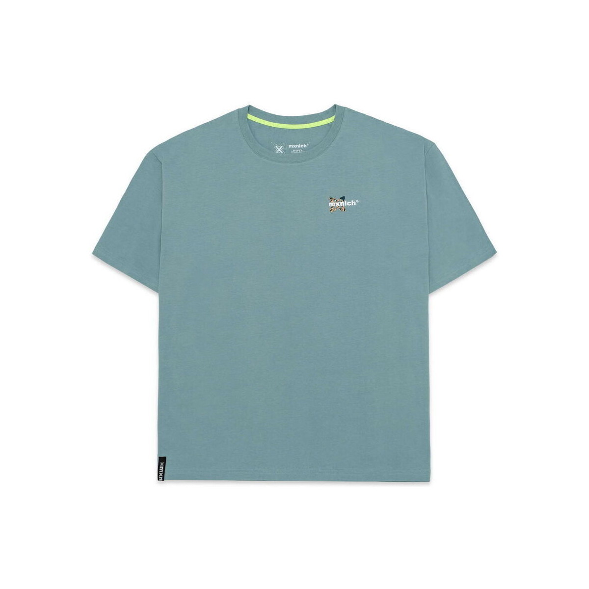Textiel Heren T-shirts & Polo’s Munich T-shirt oversize psicodelia 2507244 Petroleum Blauw