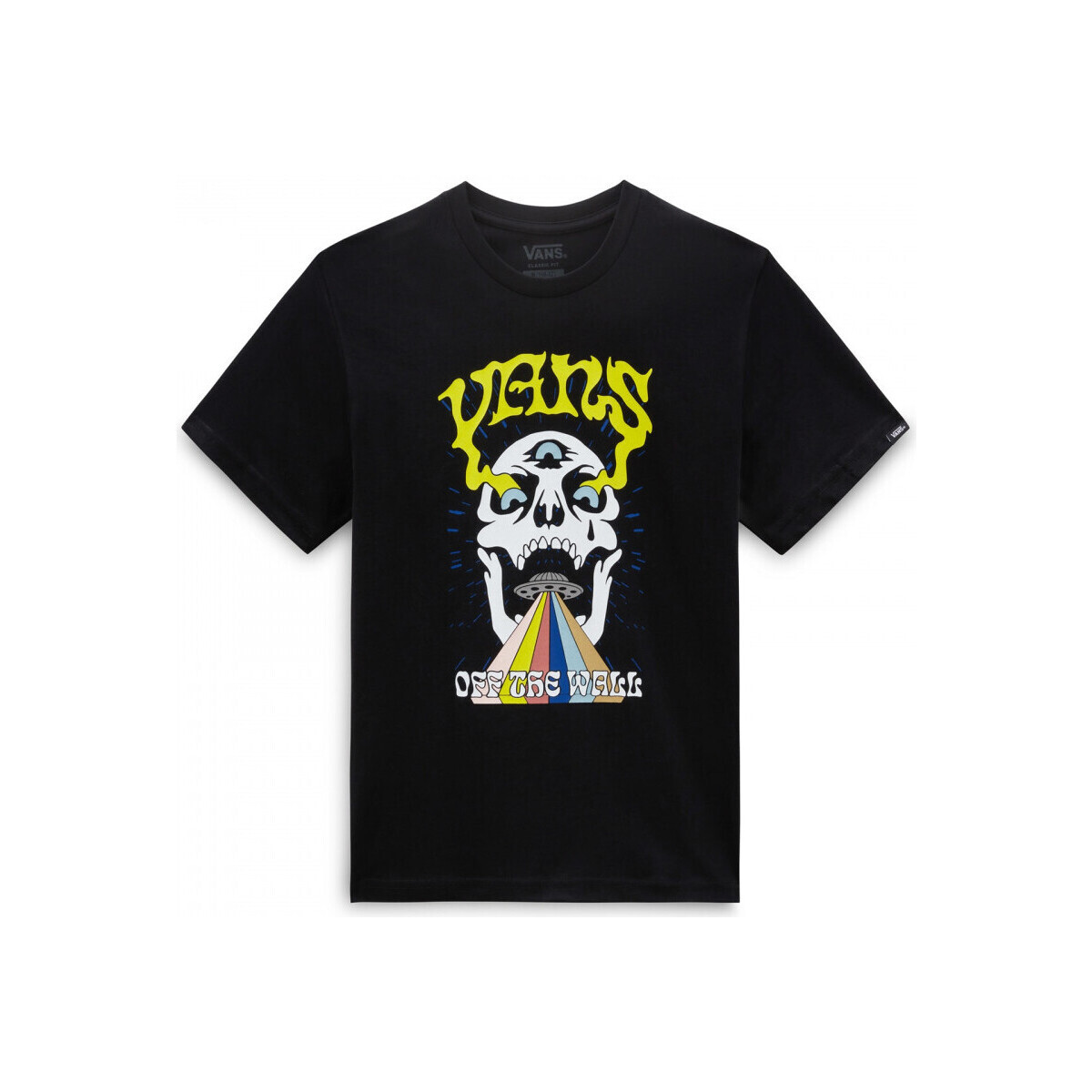 Textiel Kinderen T-shirts & Polo’s Vans skull ss Zwart