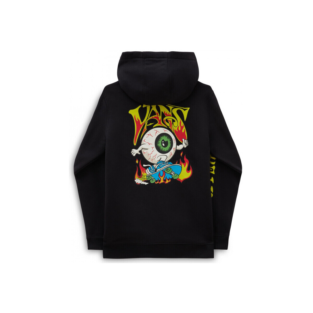 Textiel Kinderen Sweaters / Sweatshirts Vans Eyeballie hoodie Zwart
