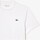 Textiel Heren T-shirts korte mouwen Lacoste TH3401 Wit