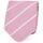 Textiel Heren Stropdassen en accessoires Suitable Stropdas Strepen Roze Roze