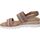 Schoenen Dames Sandalen / Open schoenen Skechers 113863-TPMT Bruin
