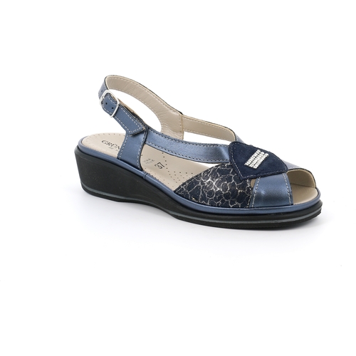 Schoenen Dames Sandalen / Open schoenen Grunland DSG-SA2407 Blauw