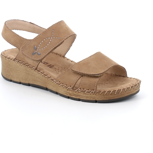 Schoenen Dames Sandalen / Open schoenen Grunland DSG-SA2171 Bruin