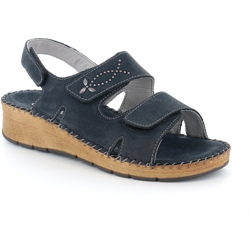 Schoenen Dames Sandalen / Open schoenen Grunland DSG-SA2170 Blauw