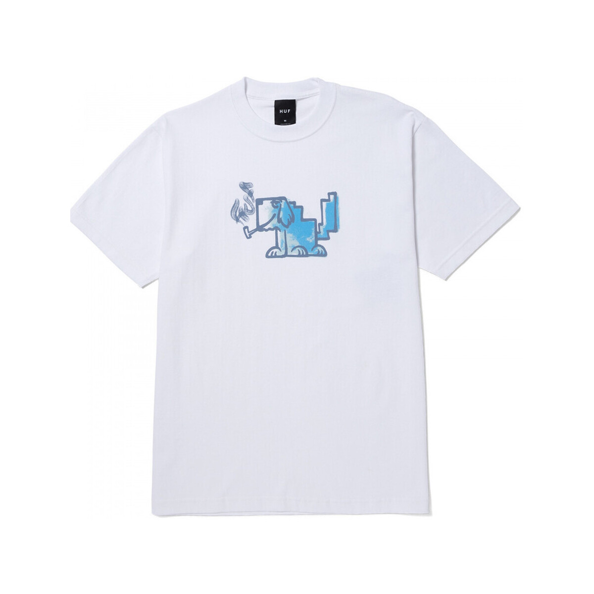 Textiel Heren T-shirts & Polo’s Huf T-shirt mod-dog ss Wit