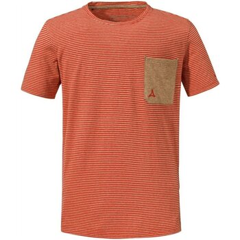Textiel Heren T-shirts korte mouwen SchÖffel  Oranje
