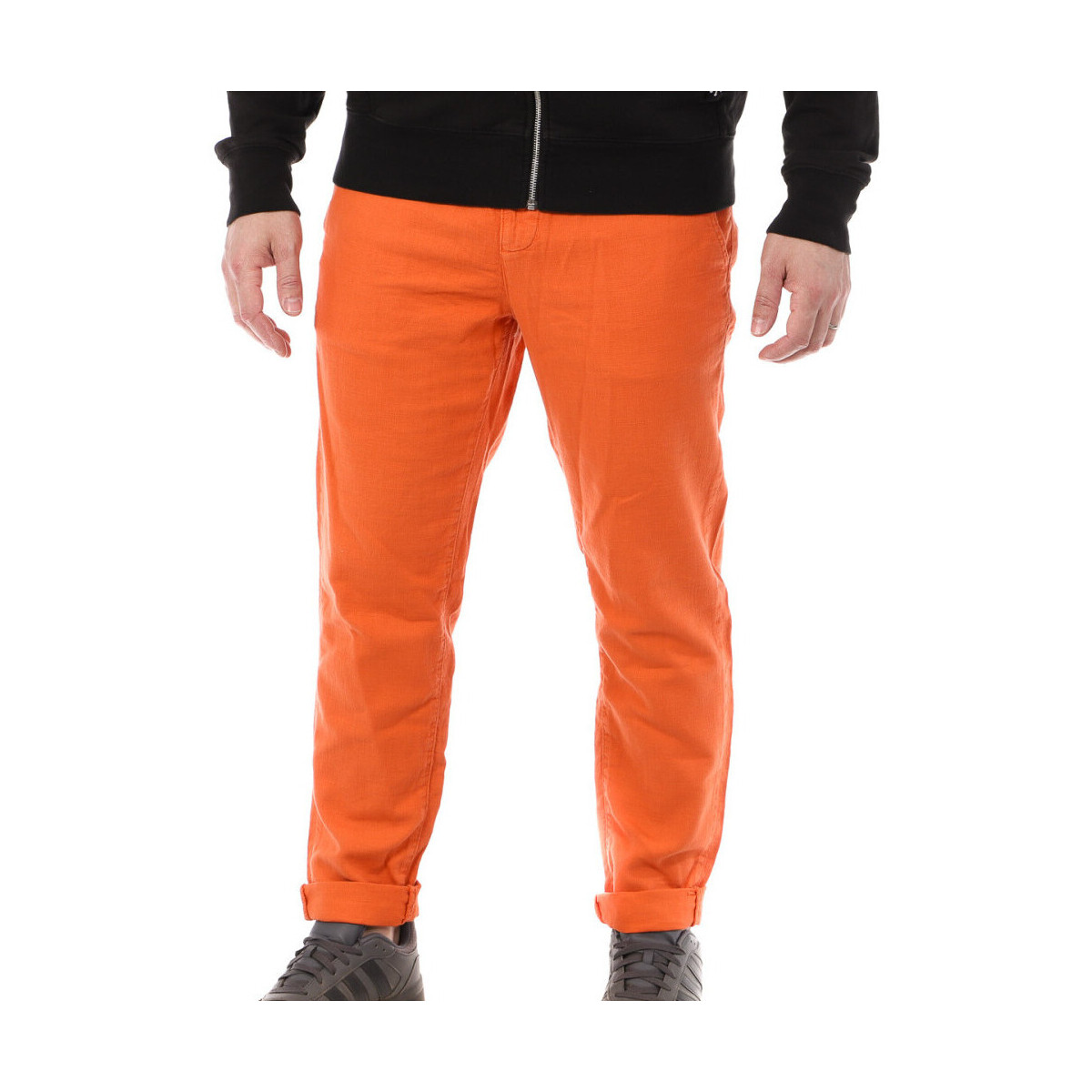 Textiel Heren Broeken / Pantalons American People  Oranje