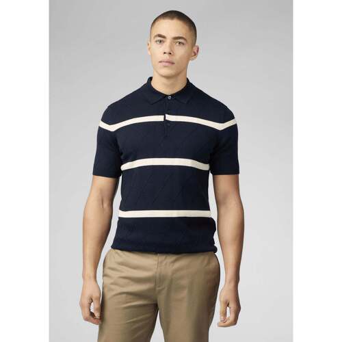 Textiel Heren T-shirts & Polo’s Ben Sherman Argyle stripe polo Other