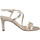 Schoenen Dames Sandalen / Open schoenen Freelance Bella 65 Cuir Metal Femme Champagne Beige