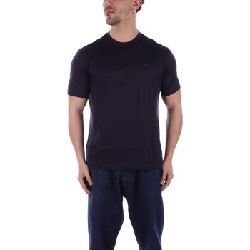 Textiel Heren T-shirts korte mouwen Emporio Armani EM0000079 AF10094 Blauw