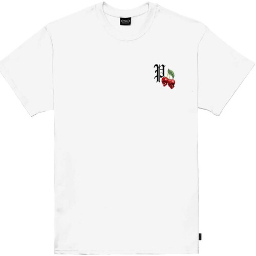 Textiel Heren T-shirts & Polo’s Propaganda T-Shirt Cherry Wit