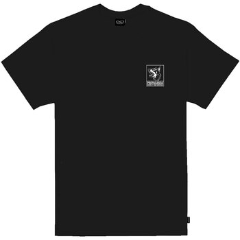 Textiel Heren T-shirts korte mouwen Propaganda T-Shirt Risk Zwart