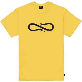 Textiel Heren T-shirts korte mouwen Propaganda T-Shirt Logo Classic Geel
