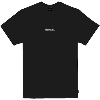 Textiel Heren T-shirts & Polo’s Propaganda T-Shirt Ribs Classic Zwart