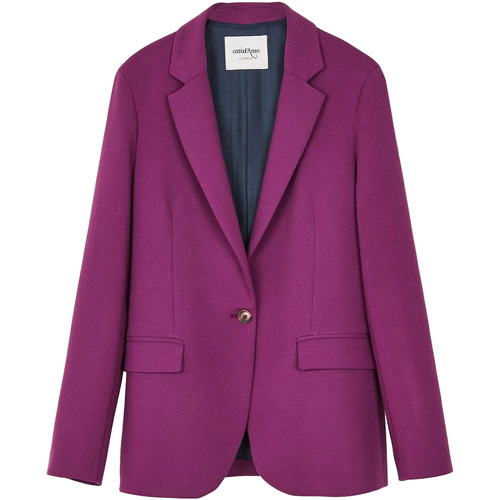 Textiel Dames Jasjes / Blazers Ottodame Giacca - Jacket Violet