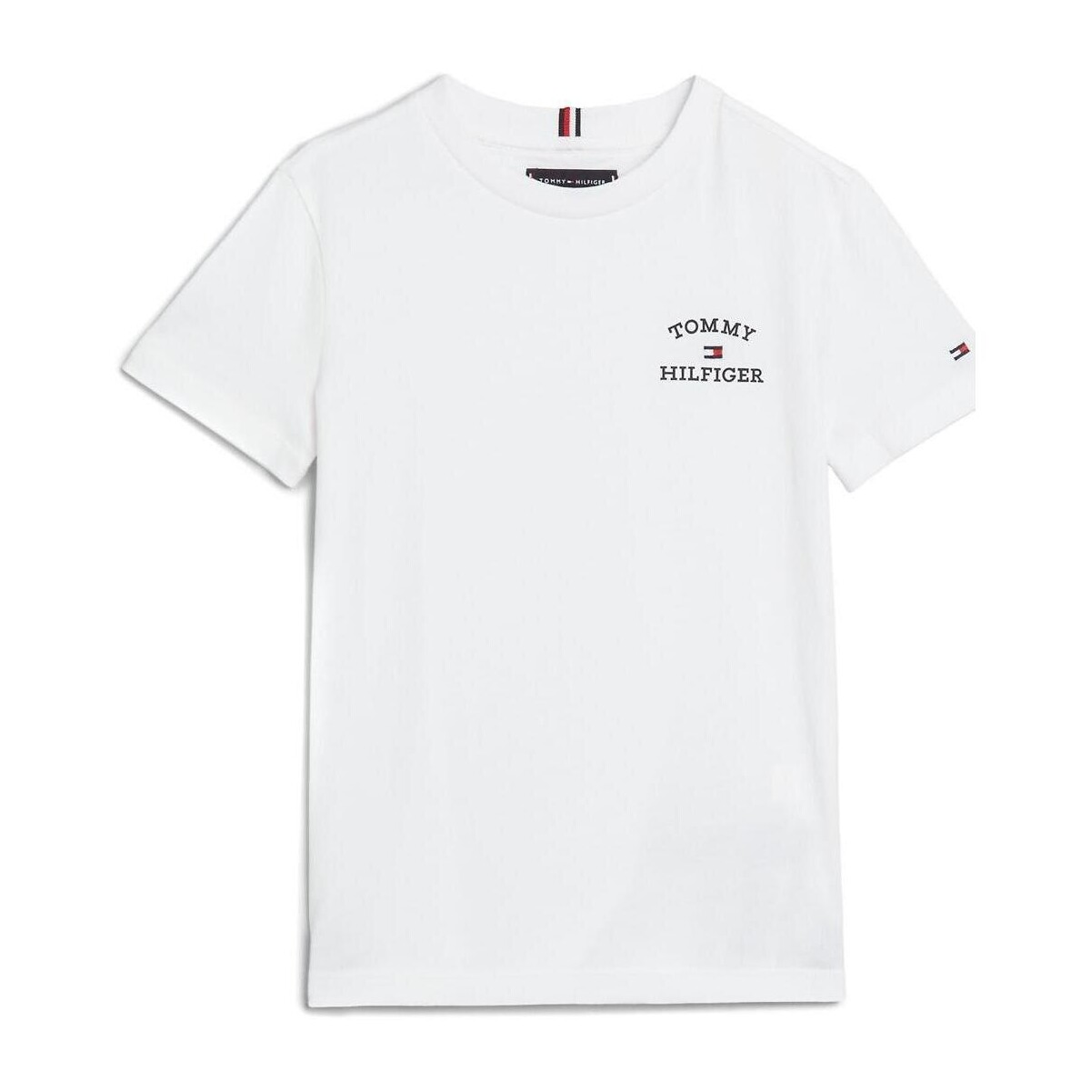 Textiel Jongens T-shirts & Polo’s Tommy Hilfiger  Wit