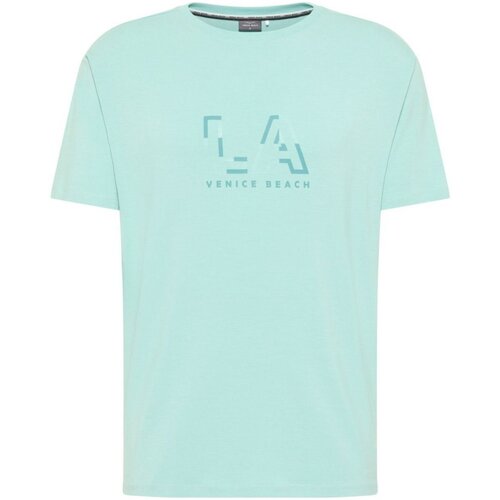 Textiel Heren T-shirts korte mouwen Venice Beach  Blauw