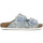 Schoenen Dames Sandalen / Open schoenen Colors of California Two buckle denim sandal Wit